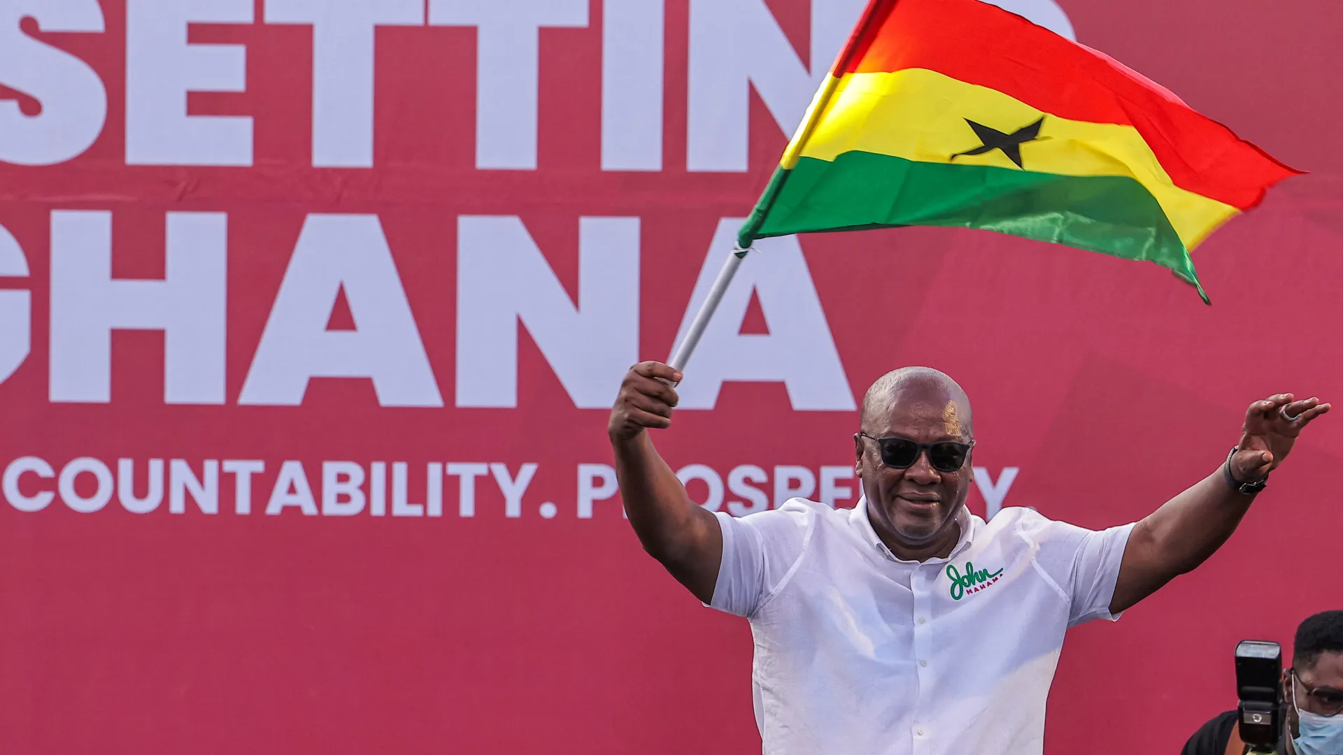 Le vice-président ghanéen concède sa défaite face à John Mahama