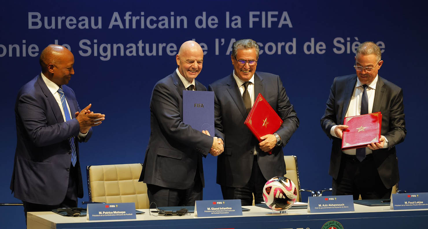 Le Maroc accueille le premier bureau central africain de la FIFA à Salé, une étape majeure pour le football continental